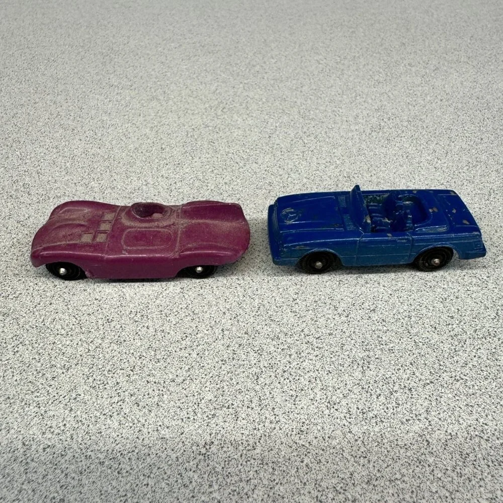 Vintage Mini Tootsie Toys Diecast Cars Lot of 10 Cars Muscle Cars Sports Cars